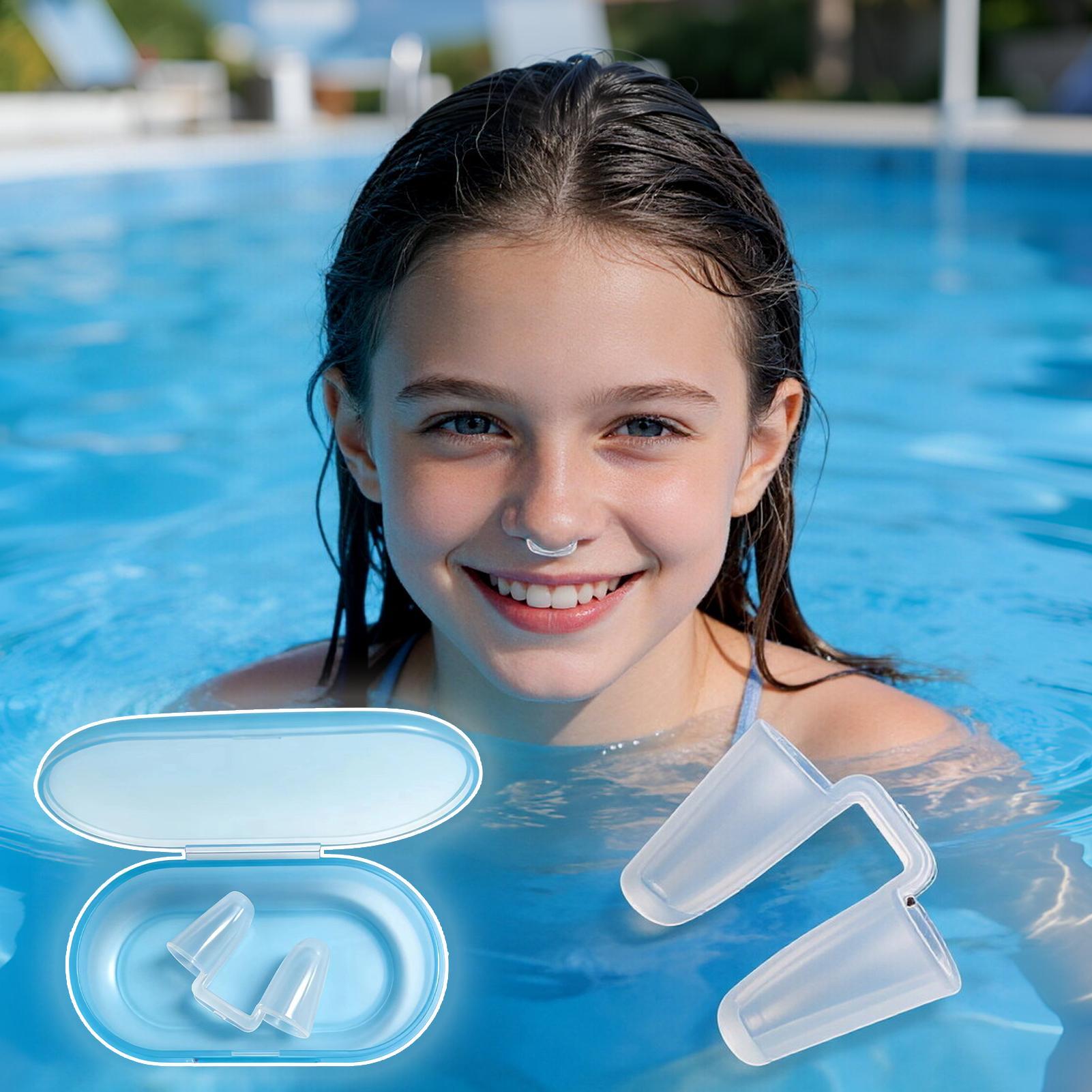 Snorkel Dry Top - Pinces nasales en silicone anti-éclaboussures pour