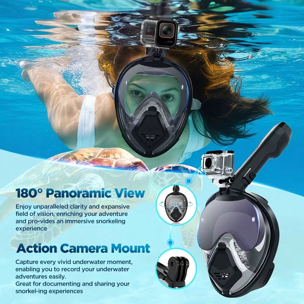 Masque de plongée intégral Dev - Snorkel Dry Top avis et prix